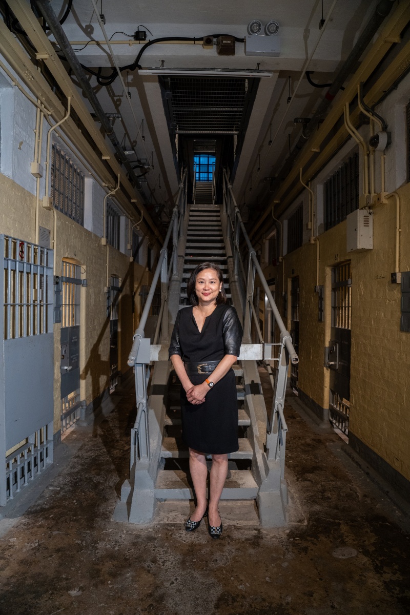 锺妙芬博士坦言听到更新人士忆述坐监的经历，分享在狱中很想念家人，怎样体会到与家人的关系及爱，都让她既深刻又感动