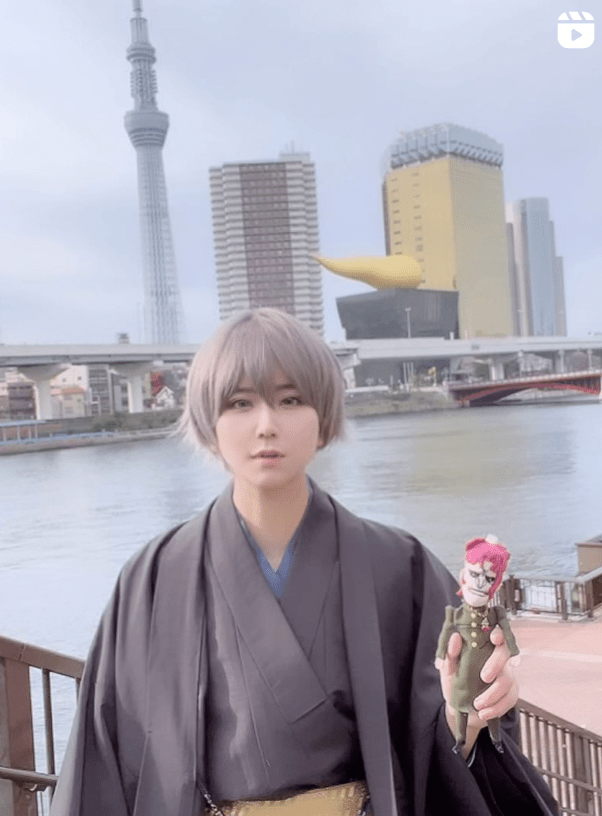 柳丸是日本知名Cosplay網紅。IG@yanag_imaru