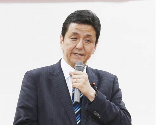 日本防衛大臣岸信夫。網上圖片