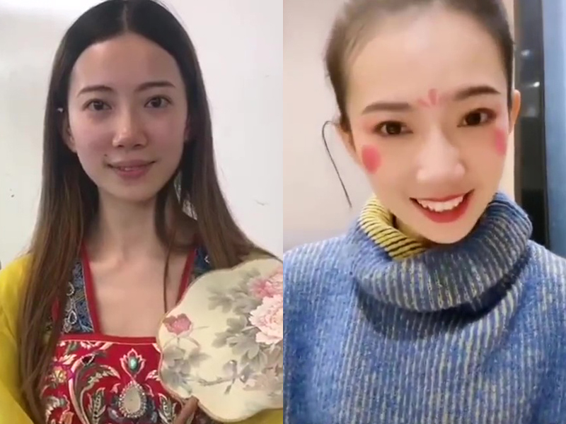 不倒翁女孩不願再接廣告,已拒絕娛樂公司,不想做明星。(網圖)