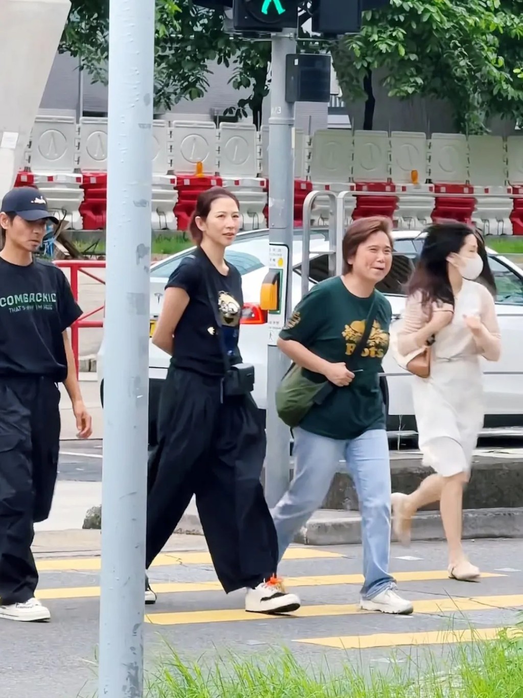 蔡少芬和老公張晉去年於香港現身。 蔡少芬和老公張晉去年於香港現身。