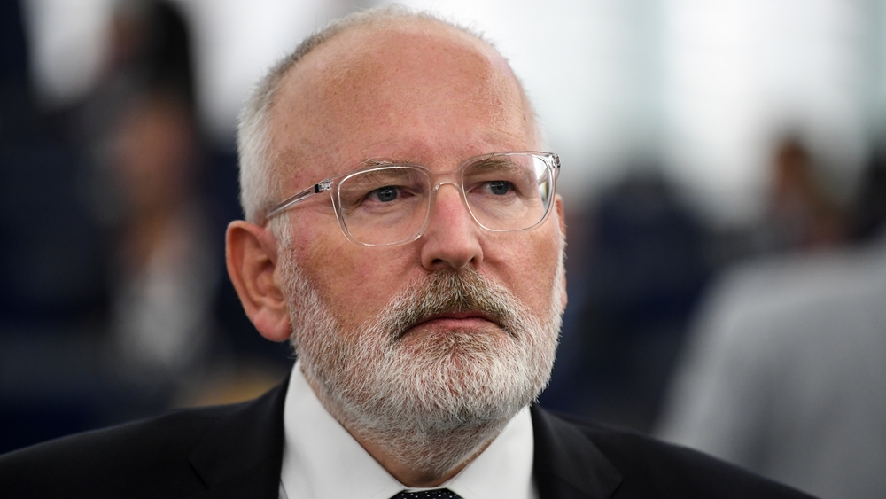 Frans Timmermans指出,歐盟周二將會提出新的能源計畫,減少對俄羅斯的依賴。資料圖片
