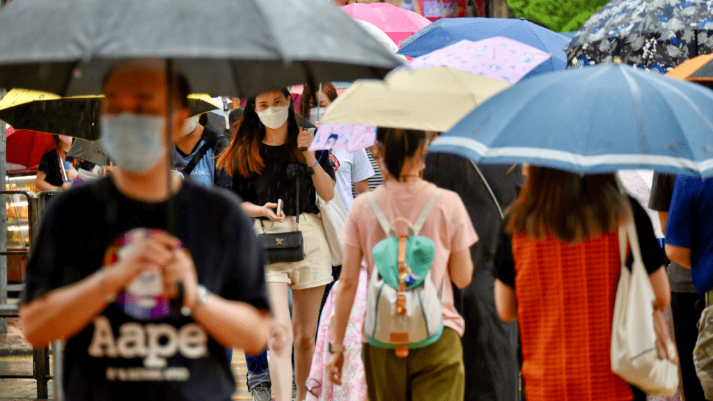 天文台提醒市民留意天氣變化。資料圖片