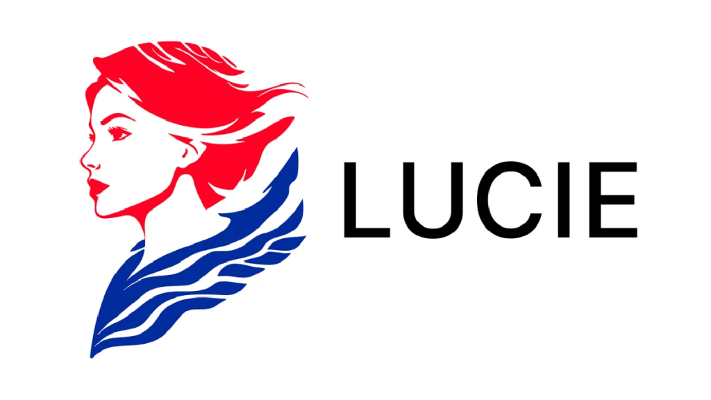 法國聊天機械人Lucie的商標。（Linagora Group）