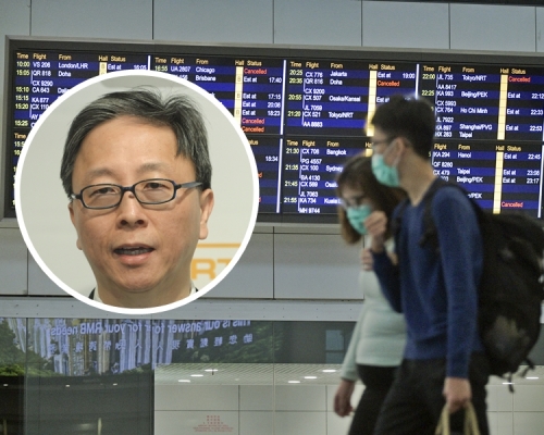 何栢良建議政府收緊高風險地區人士陰性檢測結果至48小時。資料圖片
