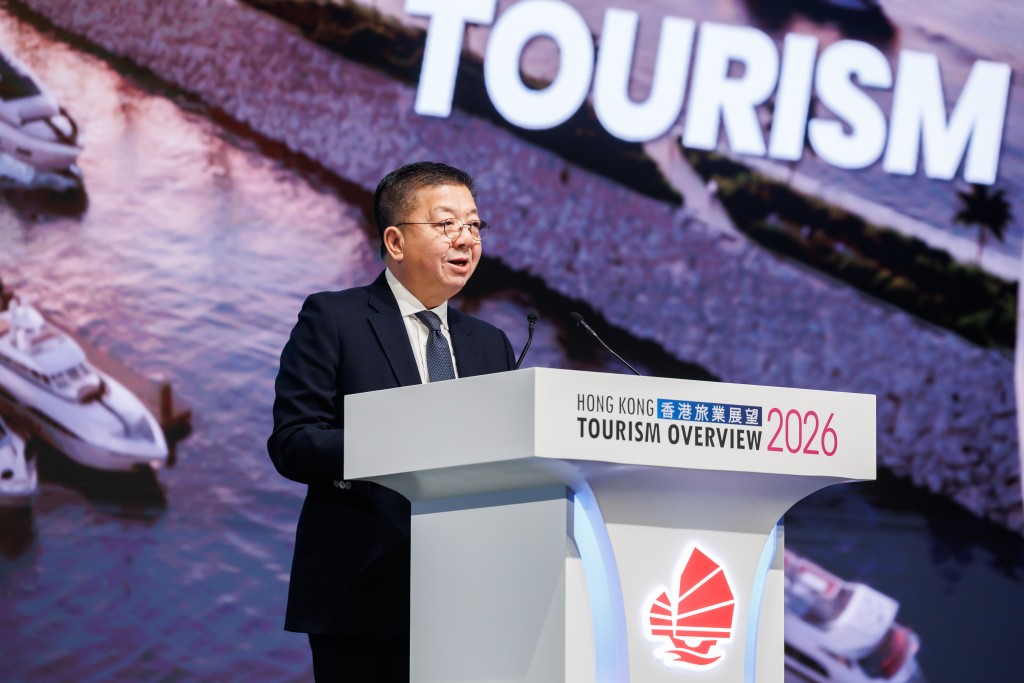 旅發局總幹事劉鎮漢先生闡述旅發局最新工作計劃。旅發局圖片 旅發局總幹事劉鎮漢先生闡述旅發局最新工作計劃。旅發局圖片