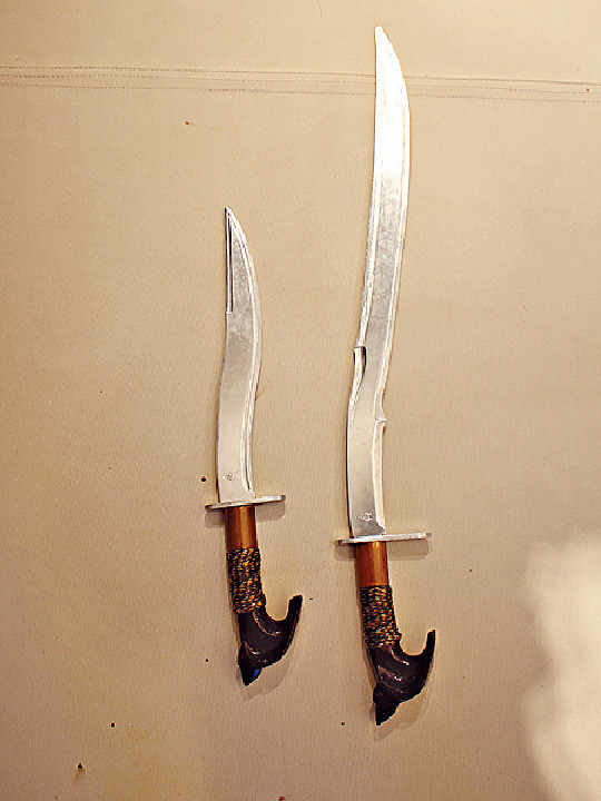 ■來自雷伊泰的Sansibar，刀形彎而狹長。