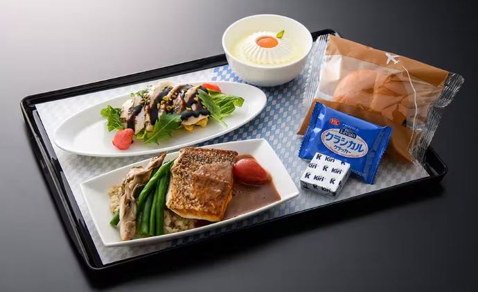 全日空ANA航空的日式料理飛機餐（圖片來源：全日空ANA航空）