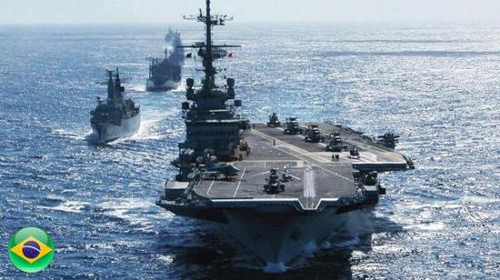 曾經是巴西海軍大戰艦的「聖保羅」號航母。