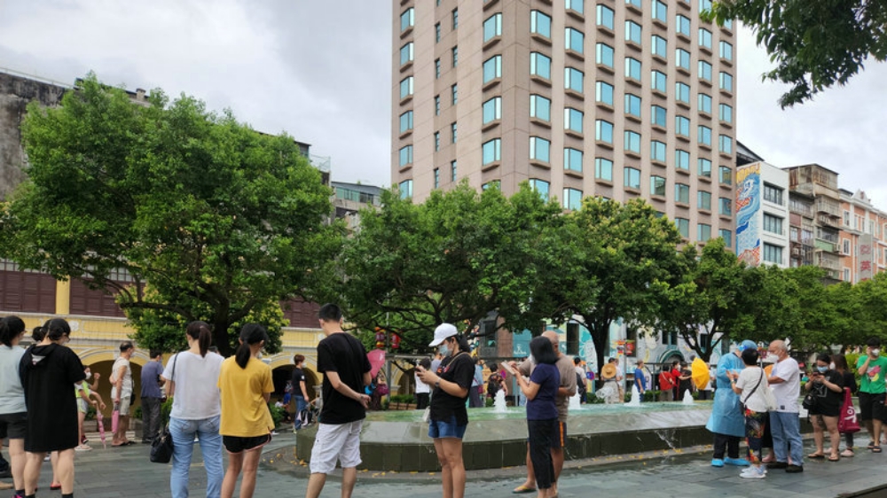 澳門市面。