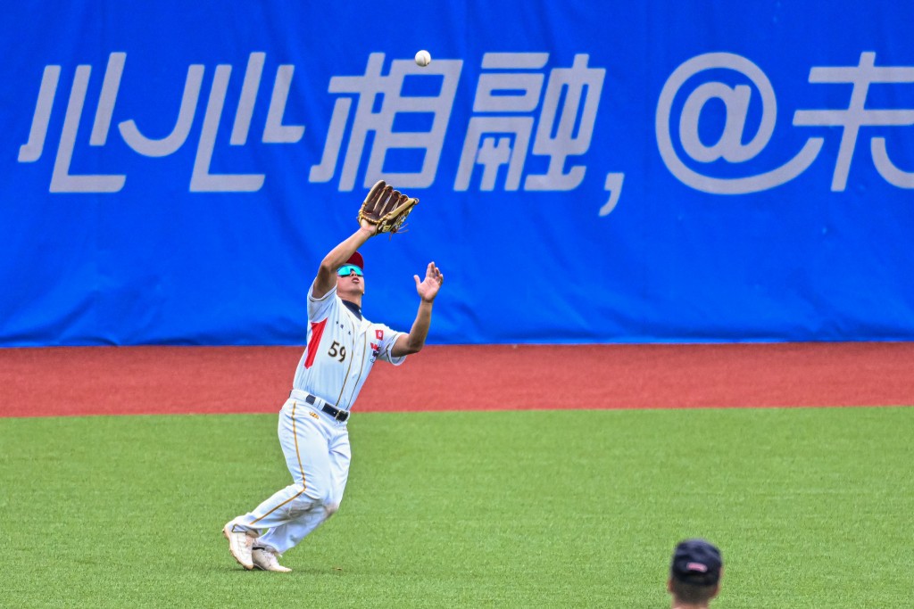 香港棒球隊於亞運。（港協暨奧委會提供）