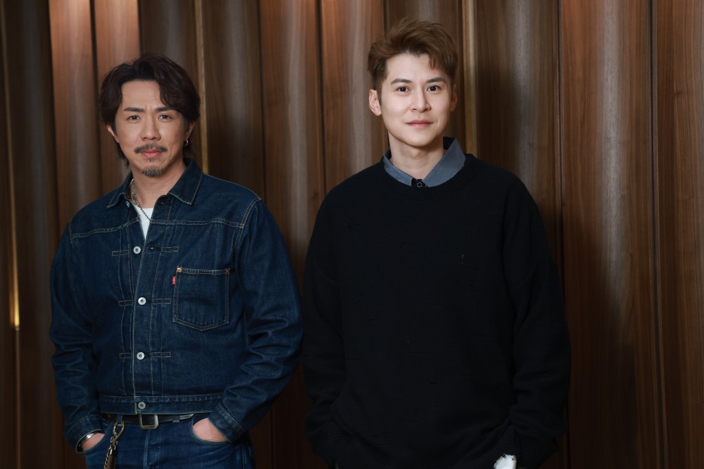 張繼聰、陳家樂在英皇電影《衝鋒：火拼》中正邪對立，有你無我。