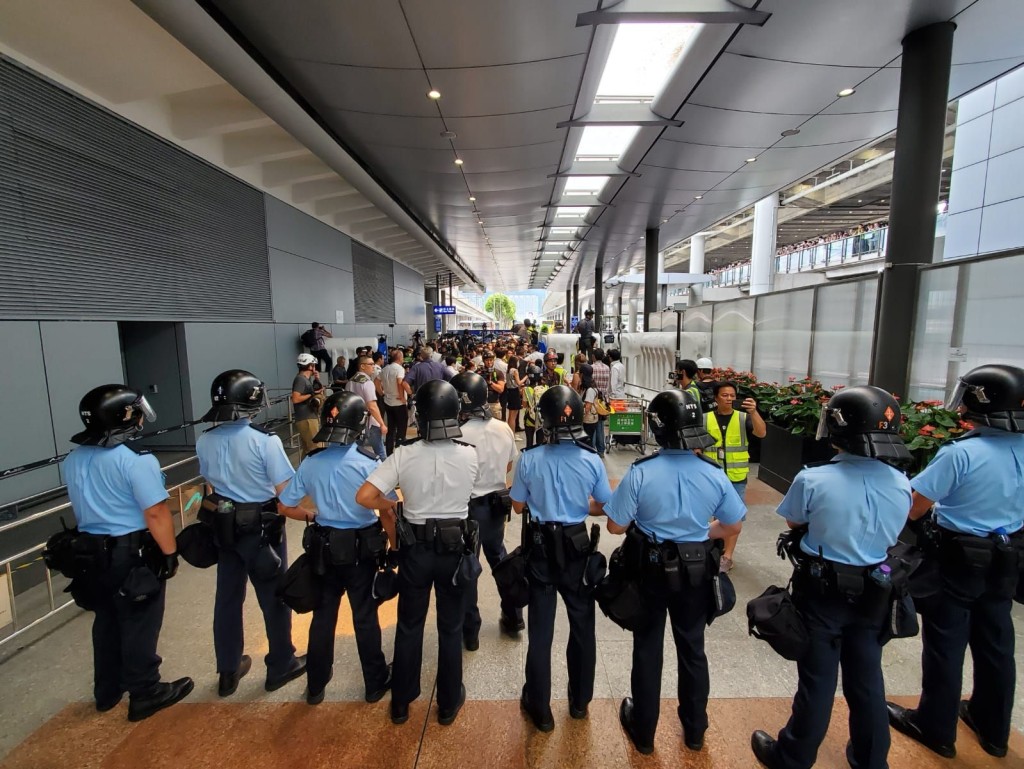 有人號召於9月7日堵塞往來香港機場的交通。資料圖片