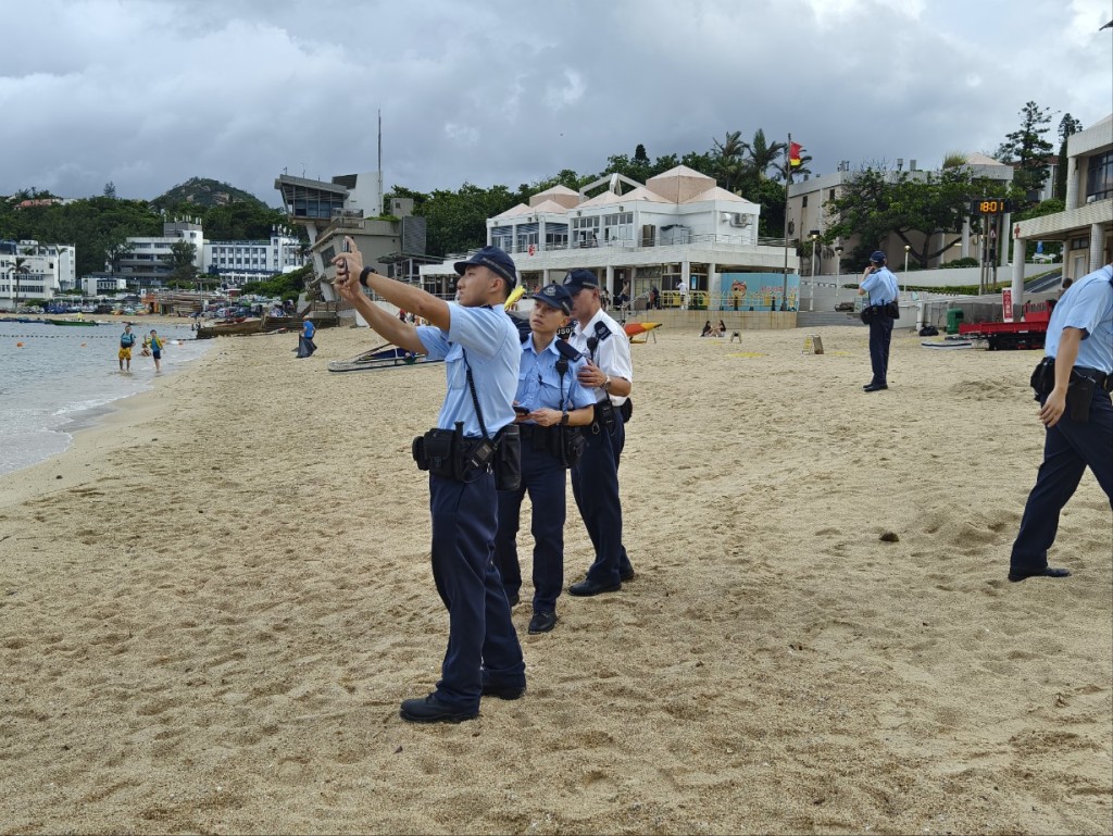 警方到場調查。