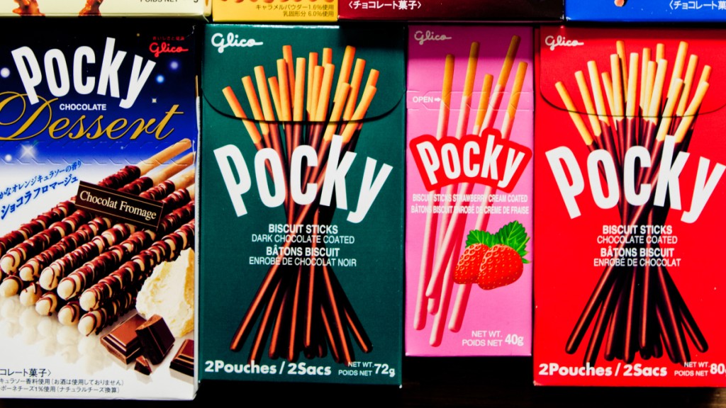 日本固力果回收該國販售的pocky產品，涉及約600萬件。iStock資料圖