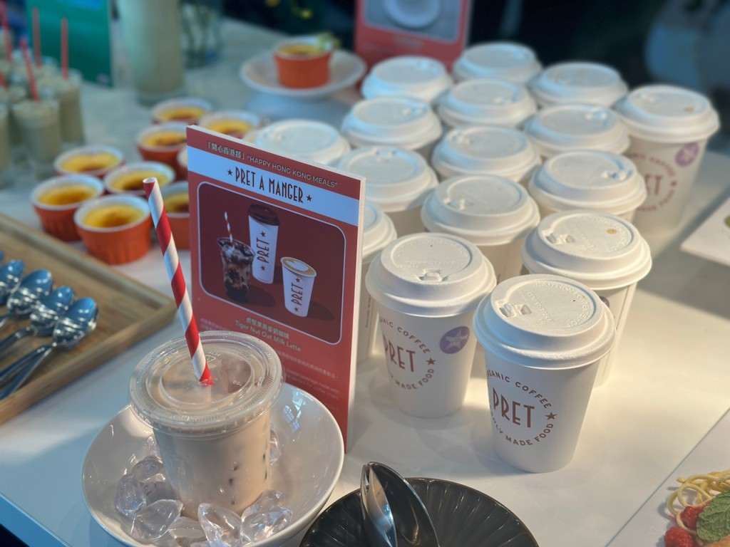 有咖啡店與本地創新食品公司合作推出全素的虎堅果燕麥奶咖啡。陳子悠攝