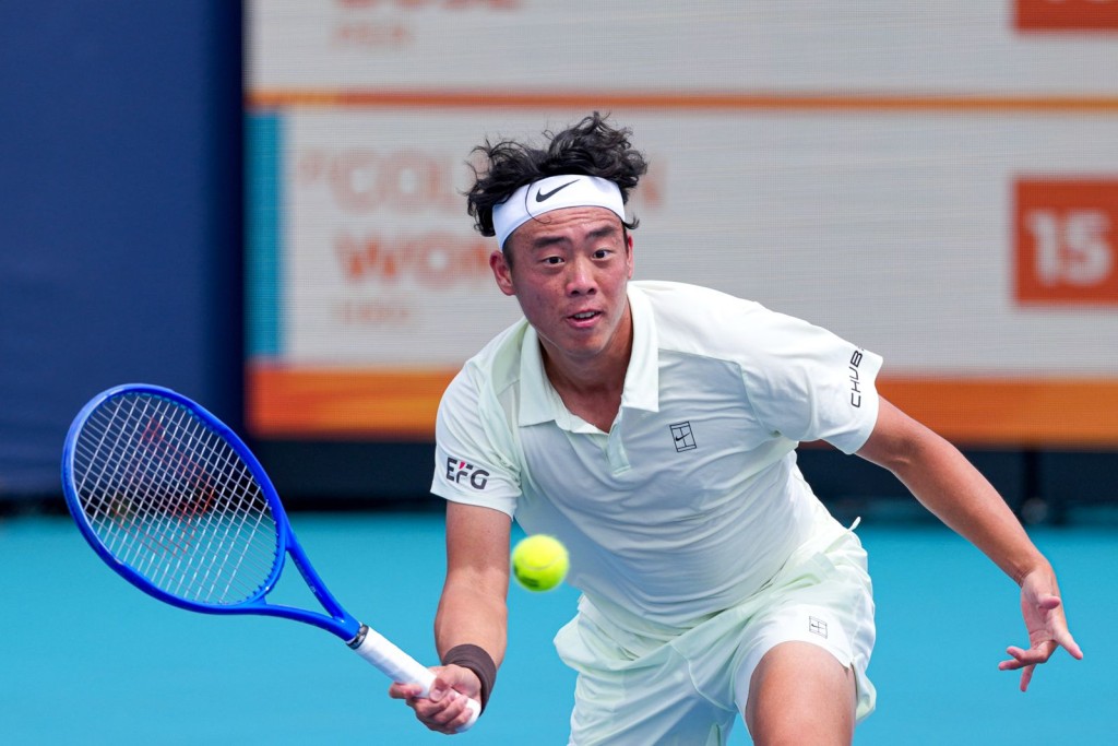 黃澤林力戰下未能躋身邁阿密正賽。香港網總圖