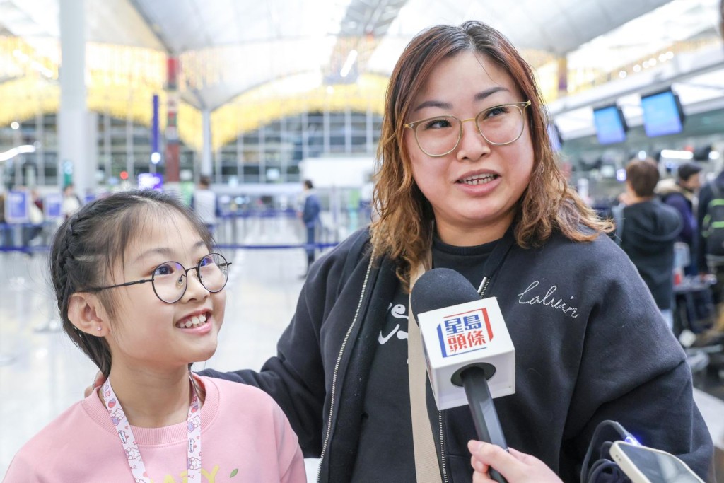 謝小姐和女兒到台北旅行5日4夜，會在新年前回到港陪家人過元旦倒數，指聖誕節後人流少，機票亦較划算。