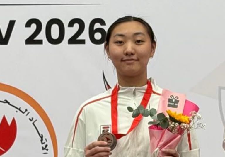女重吳婉琳取得一面U23個人賽銅牌。香港劍總IG 女重吳婉琳取得一面U23個人賽銅牌。香港劍總IG