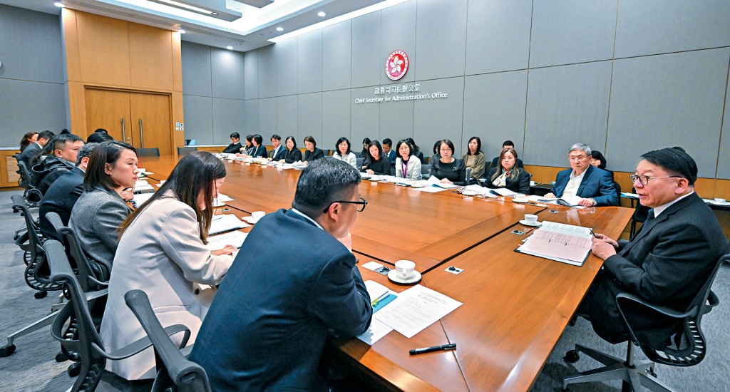 節慶安排跨部門工作小組昨舉行會議。