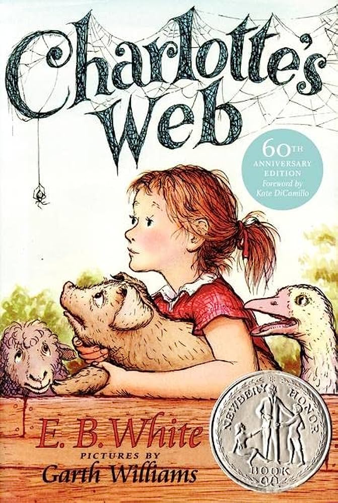 孩子共讀英文圖書推介二：'Charlotte's Web' by E.B. White（圖片來源：amazon）