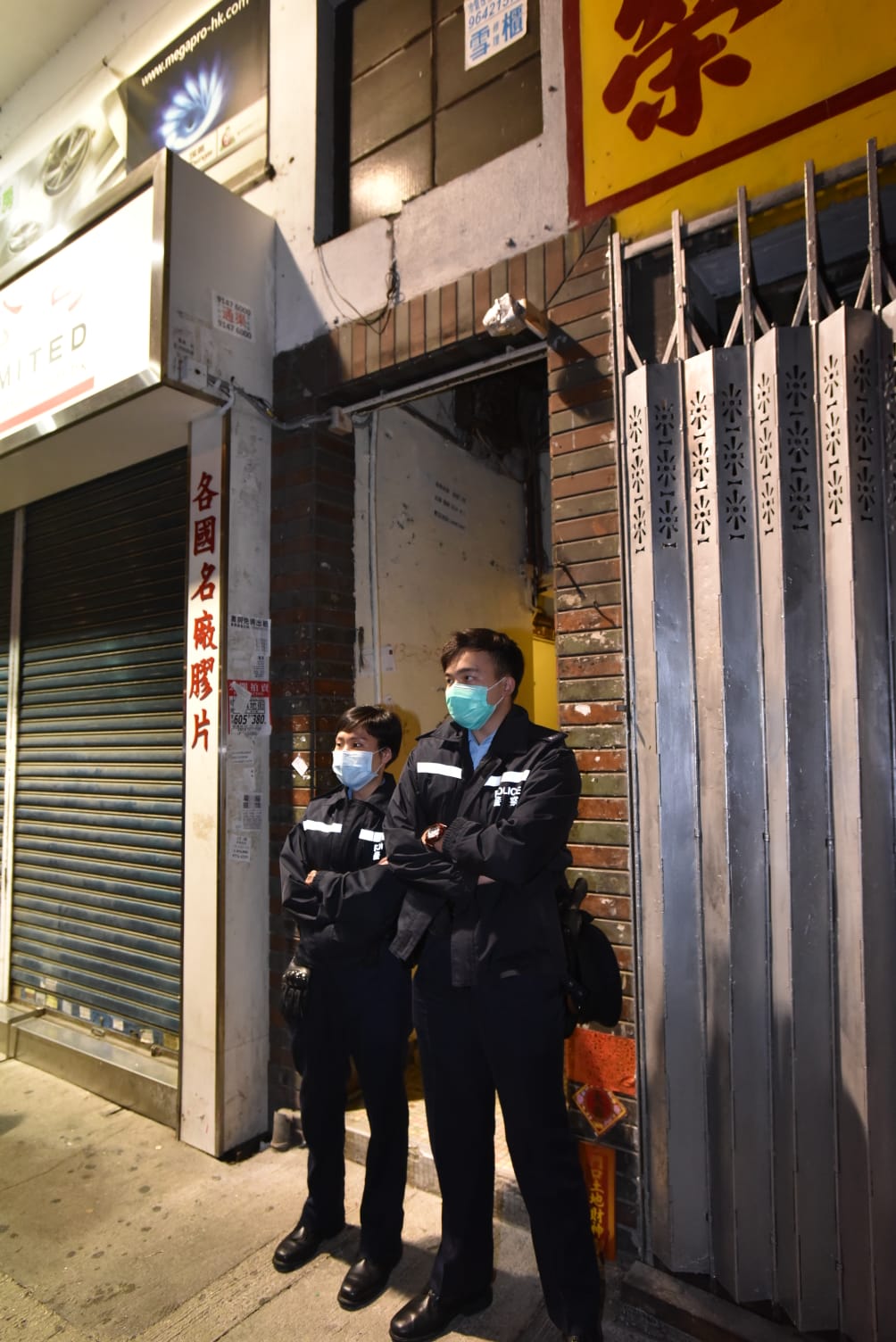 警員在場調查。