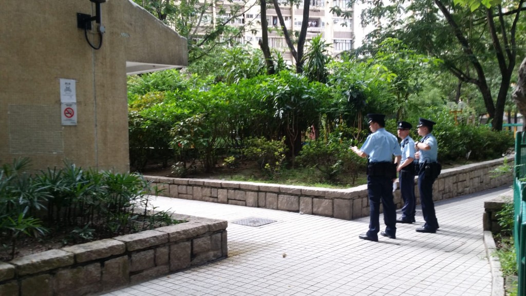 警方到場調查。