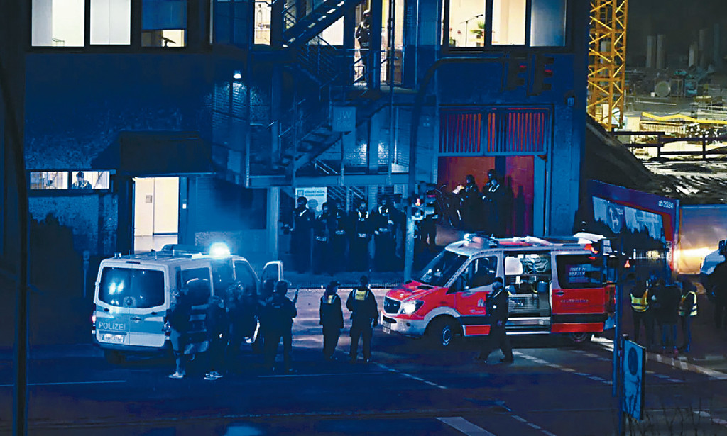 ■德國漢堡一間教堂遭槍擊。
