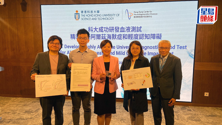 科大新型血液檢測技術 精確診斷早期阿爾兹海默症
