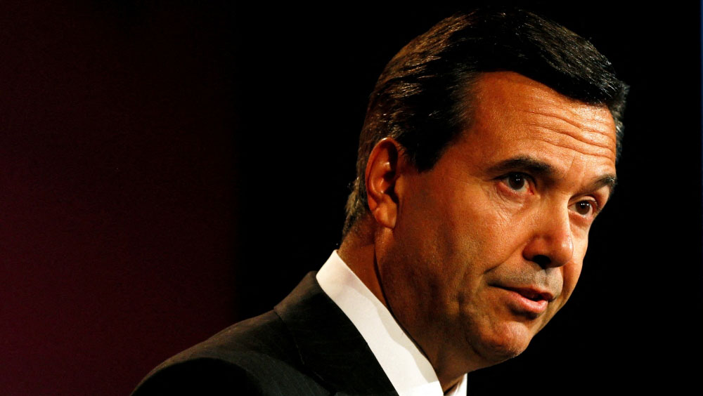 瑞信主席奥索里奥多次违反隔离规定，上任不到一年引咎辞职。路透社资料图片