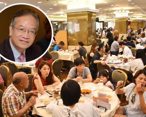 黃家和(小圖)預料父親節生意額只有去年8成。 資料圖片