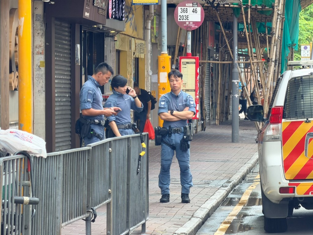 反恐特勤隊人員一度出動。 反恐特勤隊人員一度出動。
