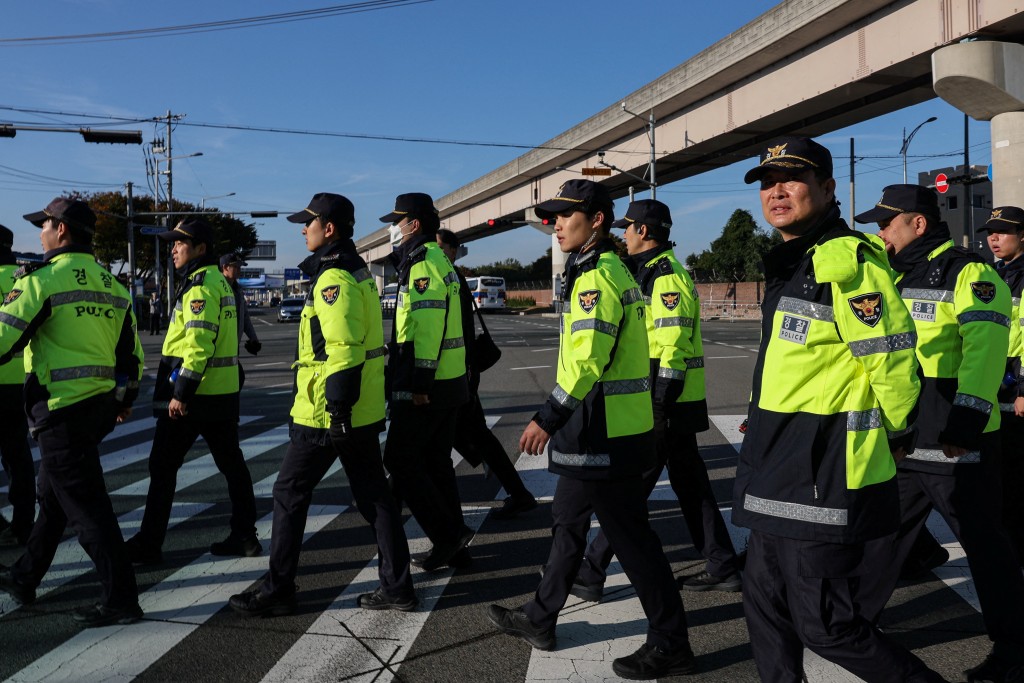 南韓警方隨即到場處理並調查案件。（示意圖）路透社