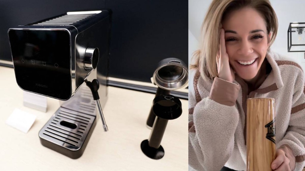 美國網紅教路「咖啡機洗底褲」捱轟。(法新社，Instagram@tarawoodcox11)