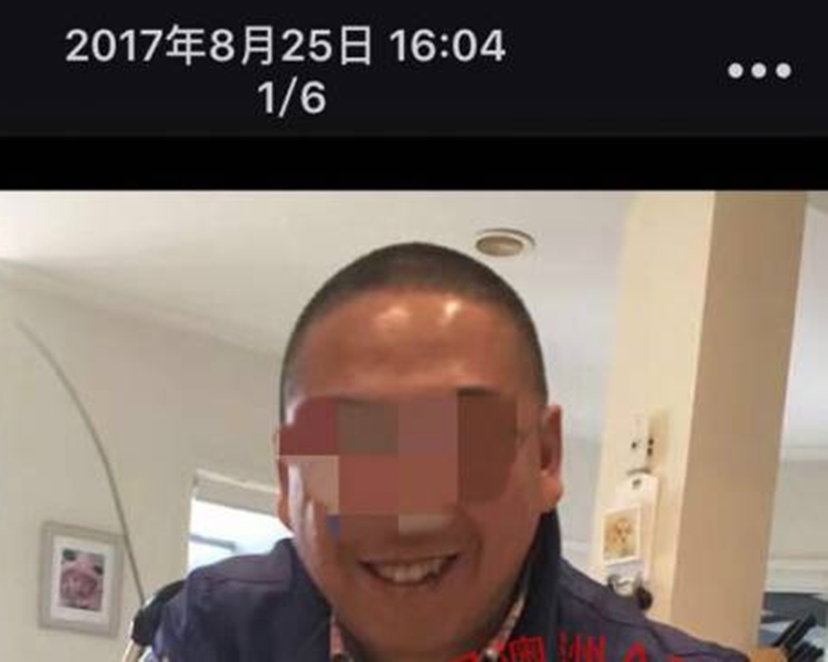 內地網民指證,此男子為影片中兇手。(網上圖片)