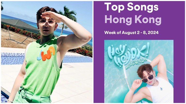 Anson Lo新歌《Hey Hey Ok!》,連續三星期Spotify週榜冠軍。