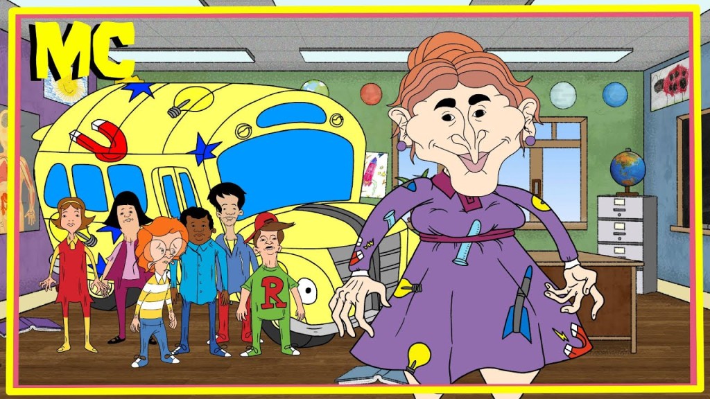 推介英語電影或節目一：經典兒童科學教育動畫片《神奇小子》（The Magic School Bus），可學習片中的科學知識和英語表達。（圖片來源：YouTube）