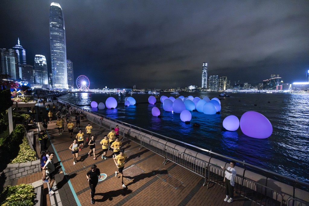 香港的App Run在灣仔海濱活空間舉行。