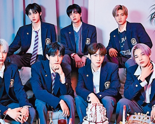 7人男團ENHYPEN昨日宣布有5名成員確診，幸而症狀輕微。