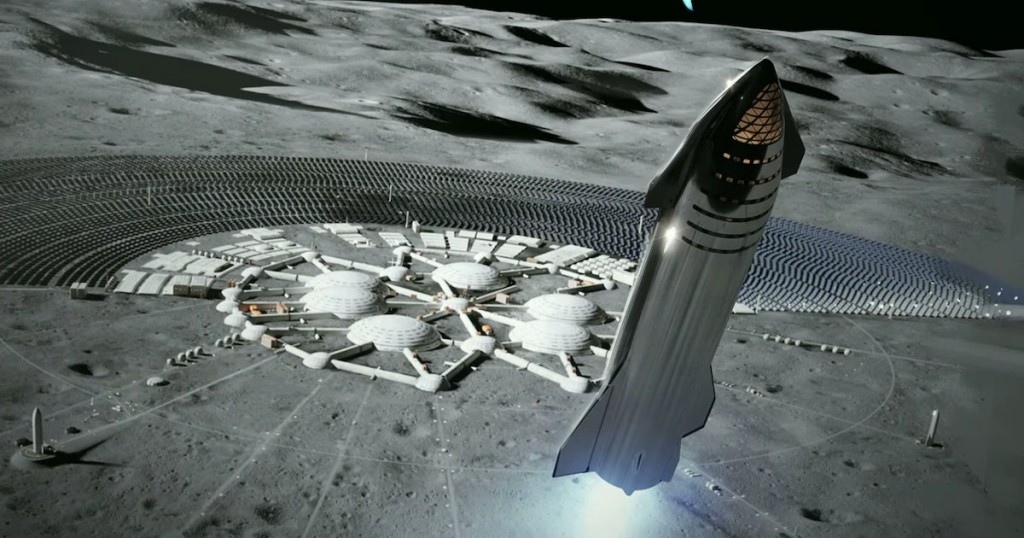 「星艦」作為人類星際運輸工具的構思。
