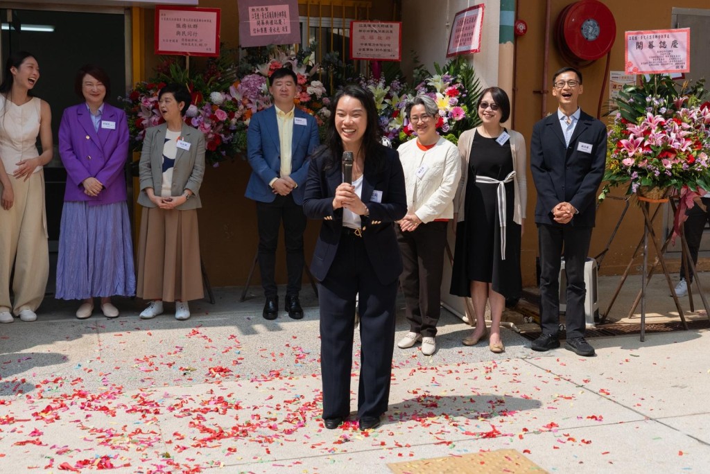 九龍城區議員黃文莉。