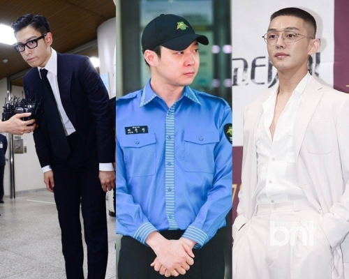 T.O.P、朴有天和劉亞仁被選年度是非藝人第一至三位。