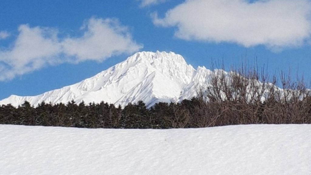 北海道利尻山發生雪崩。(互聯網)
