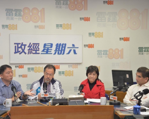 左起,胡志偉、張超雄、蔣麗芸、鐘國斌。