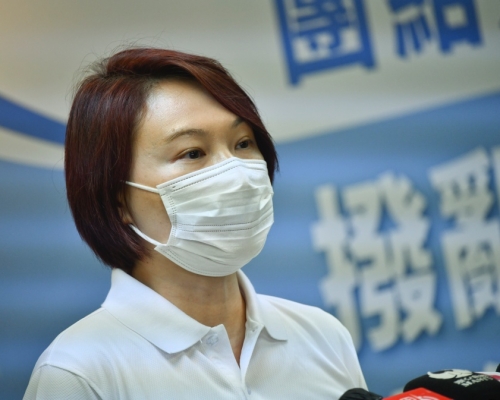 李慧琼表示將停止選舉工作。資料圖片