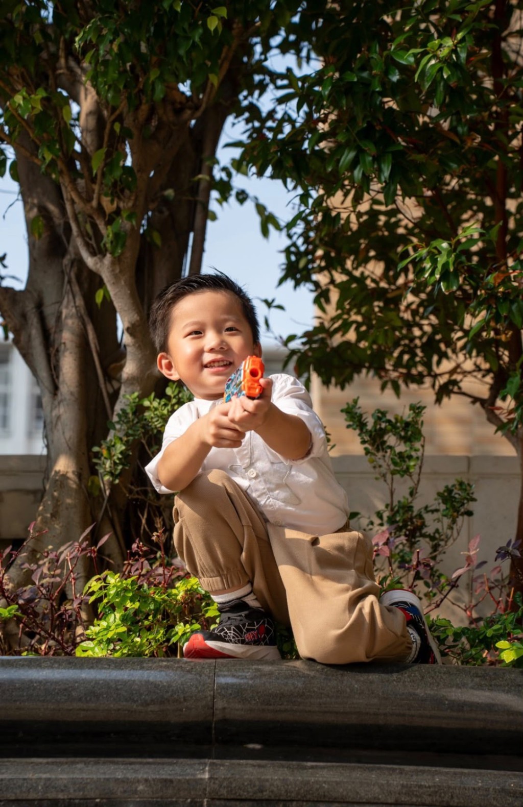 自兒子年紀尚小時，吳若希已深知對孩子給予信任與信心很重要。（圖：《親子王》）