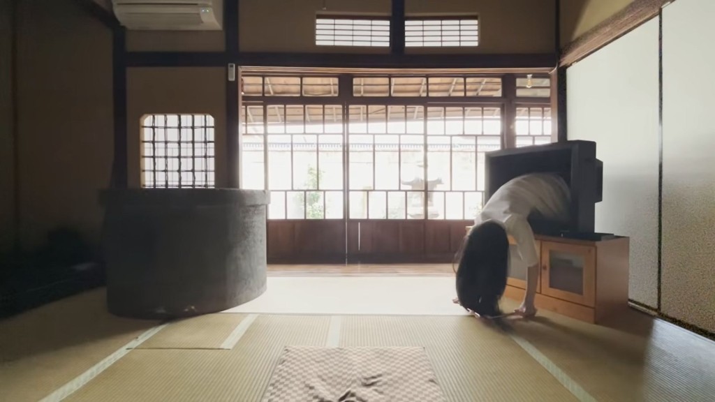 貞子拍片分享私生活。