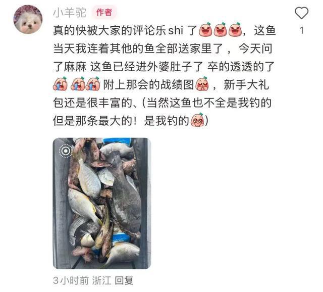 该钓客回应事件。（网络图片）