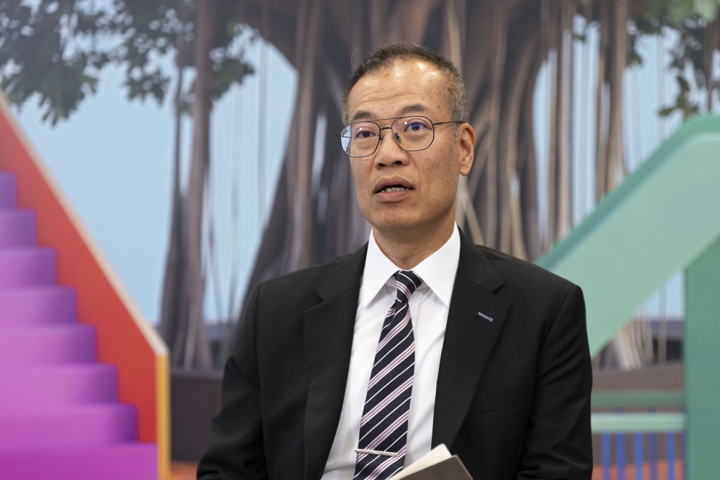 警務處副處長(行動)兼道路安全議會主席葉雲龍。 警務處副處長(行動)兼道路安全議會主席葉雲龍。