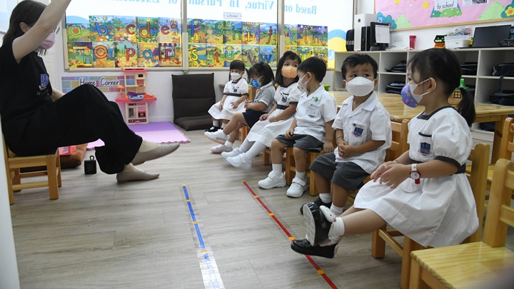 教育局公布調整幼稚園資助津貼安排,教聯會表示歡迎。資料圖片